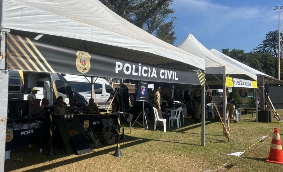 Missão Paraná II leva exposições das forças de segurança a 5 cidades do Norte do Estado