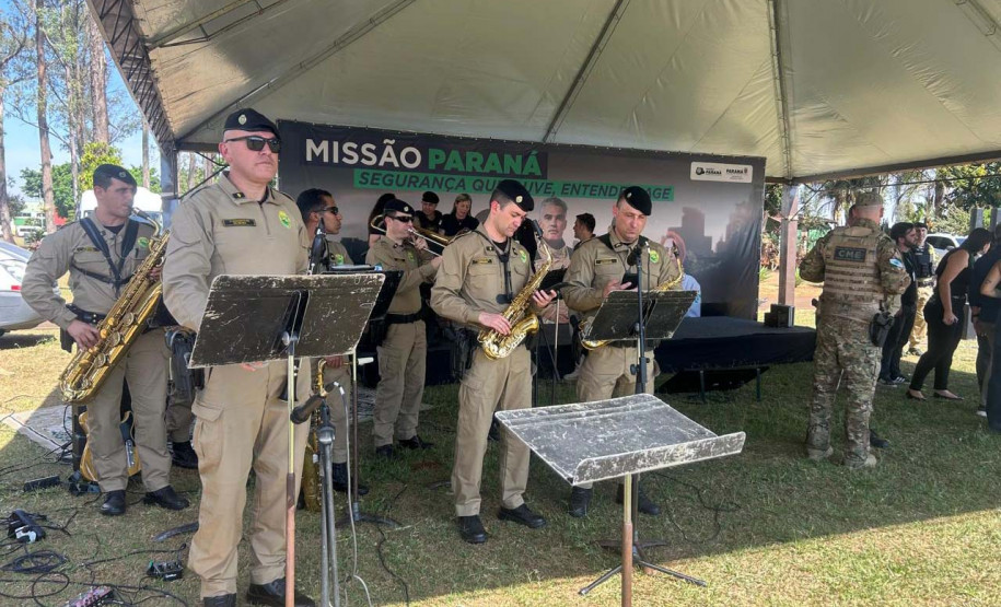 Missão Paraná II leva exposições das forças de segurança a 5 cidades do Norte do Estado