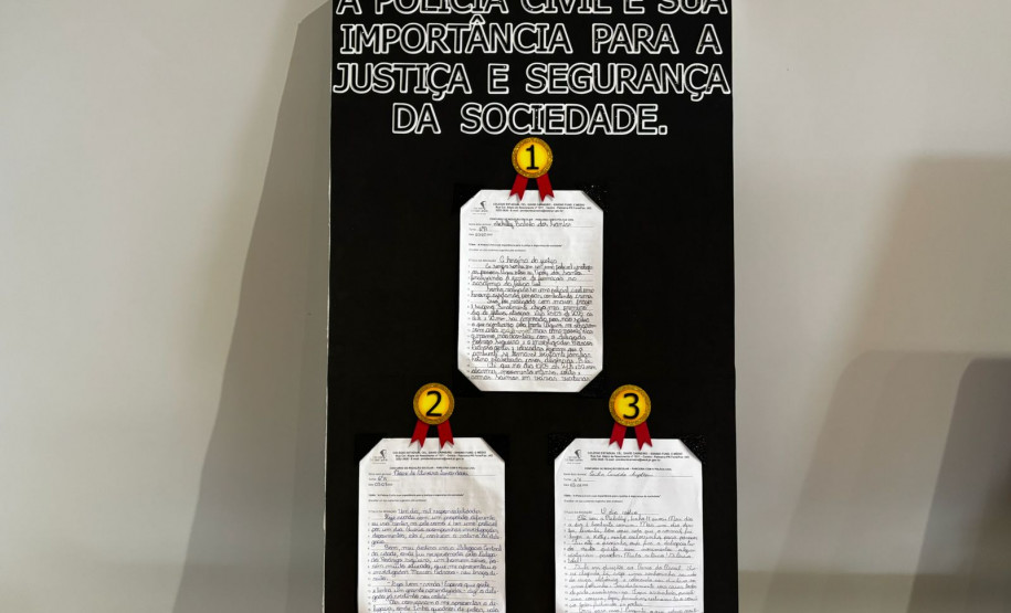 PCPR recebe alunos para palestra e visita na Delegacia de Palmeira