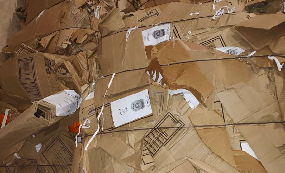 PCPR elimina cerca de 5 toneladas de documentos arquivados em delegacia da Capital e Região Metropolitana