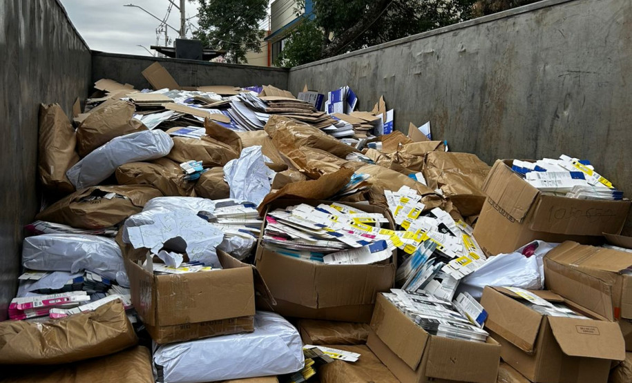 PCPR incinera 24 toneladas de produtos contrafeitos em Maringá