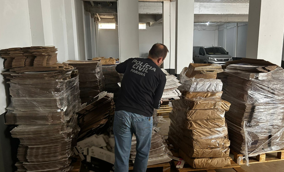 PCPR incinera 24 toneladas de produtos contrafeitos em Maringá