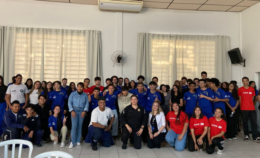 PCPR ministra palestras sobre prevenção de drogas para jovens e adolescentes em Maringá