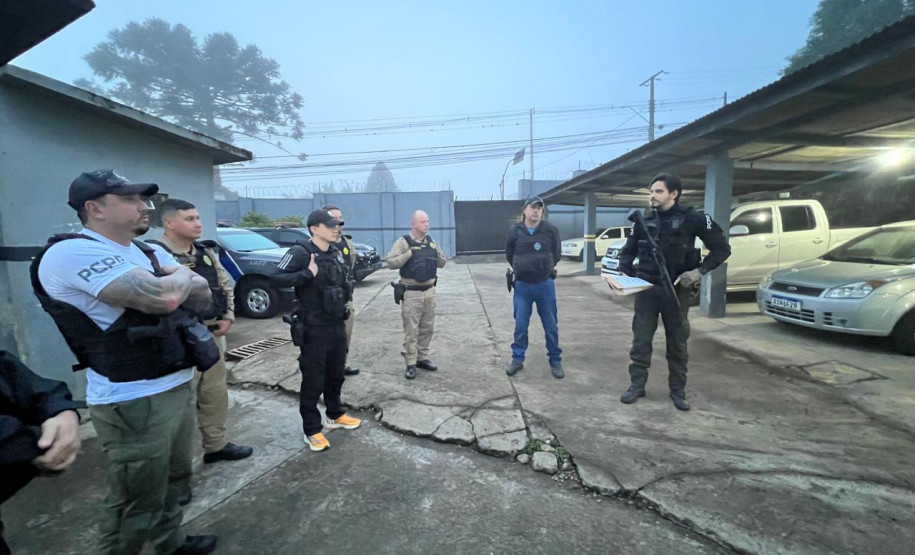PCPR e PMPR prendem duas pessoas durante operação em combate ao tráfico de drogas
