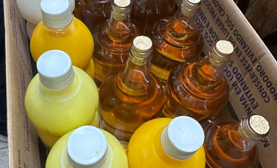 PCPR destroi mais de 300 mil garrafas de bebidas durante ação contra comércio irregular em Curitiba e RMC