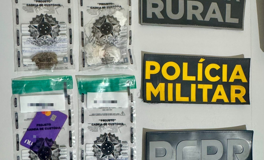 PCPR, PMPR e Força Nacional  prende homem por tráfico de drogas e posse irregular de munição em Goioerê