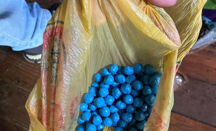 PCPR prende homem em flagrante por tráfico de drogas em Francisco Beltrão