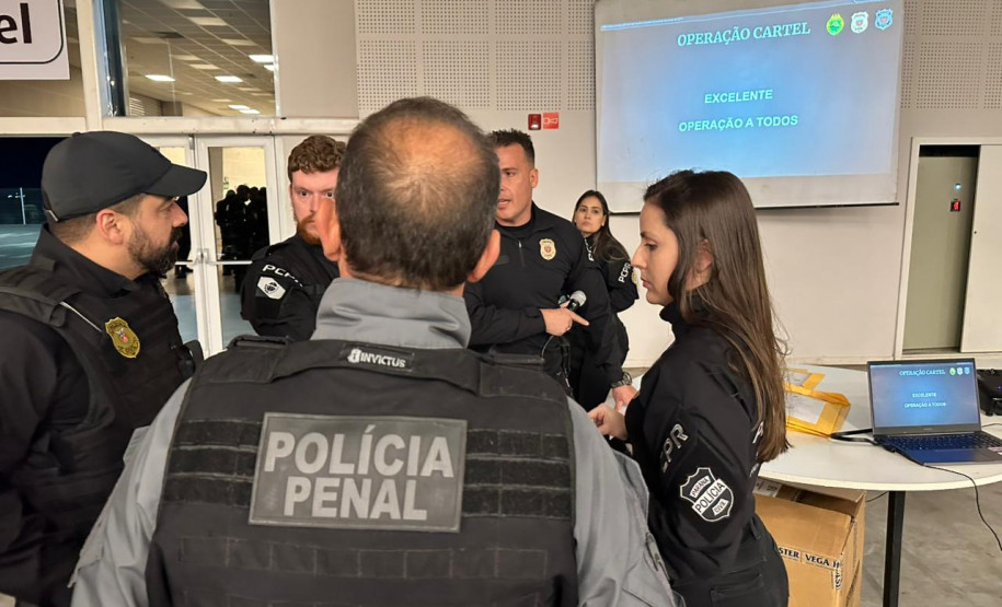Polícias do Paraná desarticulam grupo criminoso e realizam 43 prisões em nove cidades