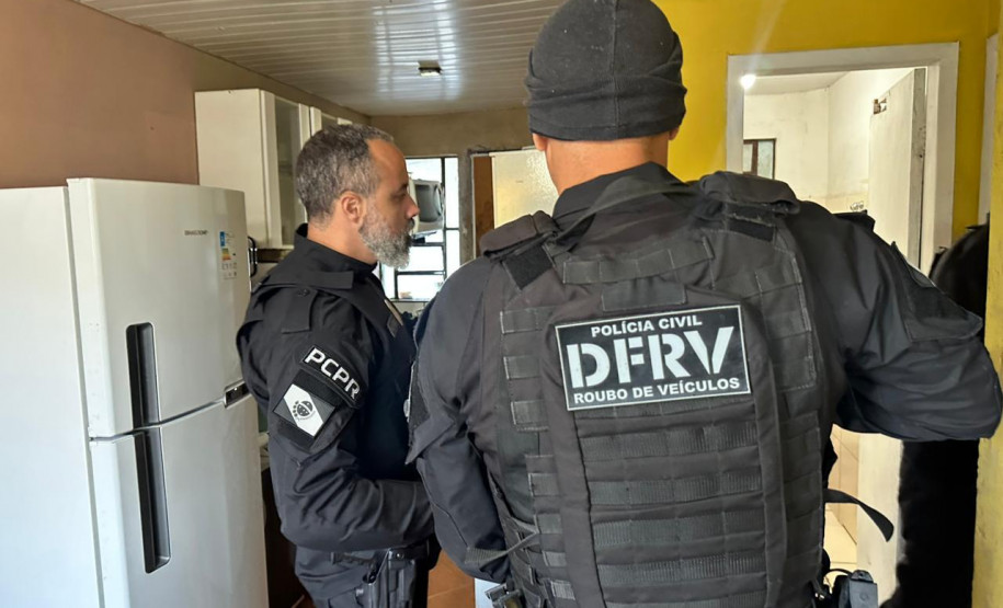 PCPR prende cinco suspeitos de integrar grupo envolvido em tráfico e crimes patrimoniais em Curitiba e na RMC