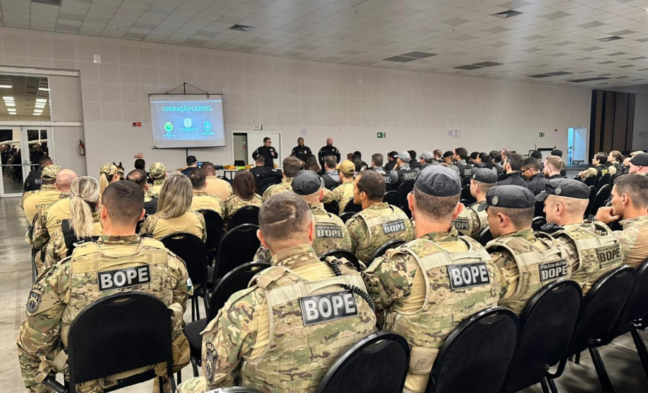 Polícias do Paraná desarticulam grupo criminoso e realizam 43 prisões em nove cidades