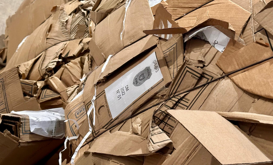 PCPR elimina cerca de 5 toneladas de documentos arquivados em delegacia da Capital e Região Metropolitana