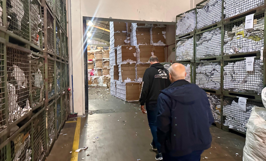 PCPR elimina cerca de 5 toneladas de documentos arquivados em delegacia da Capital e Região Metropolitana