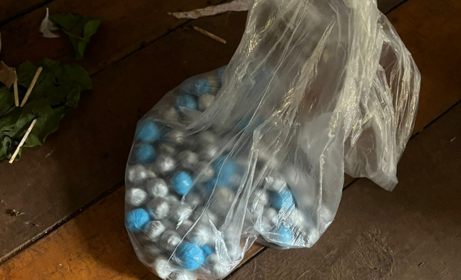 PCPR prende homem em flagrante por tráfico de drogas em Francisco Beltrão