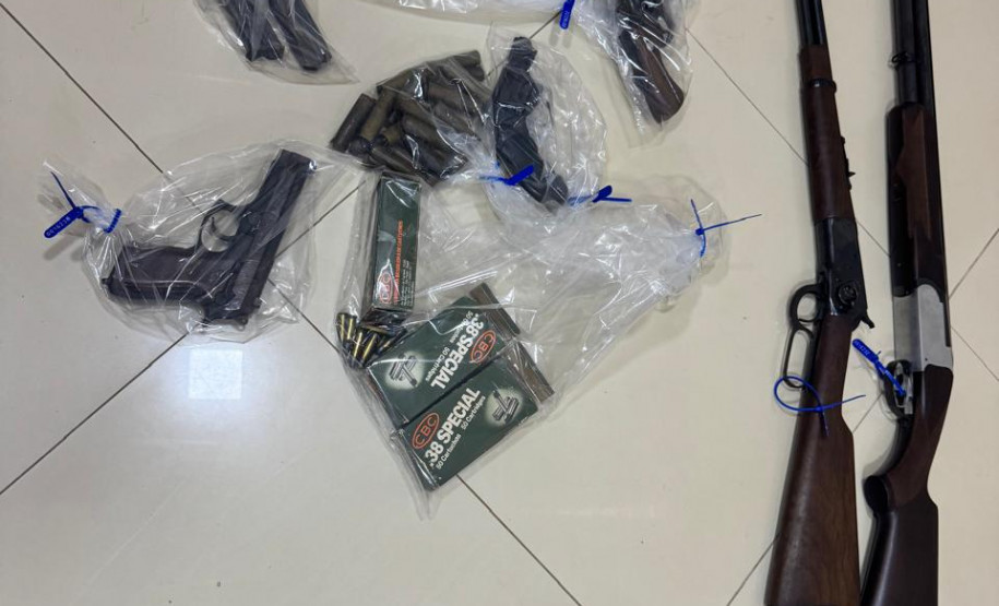 PCPR prende homem em flagrante por posse irregular de arma de fogo em Londrina
