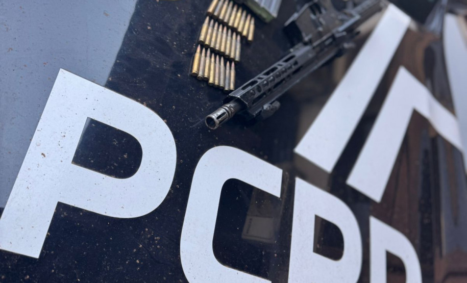PCPR, PMPR e GCM apreendem fuzil durante ação em Arapongas