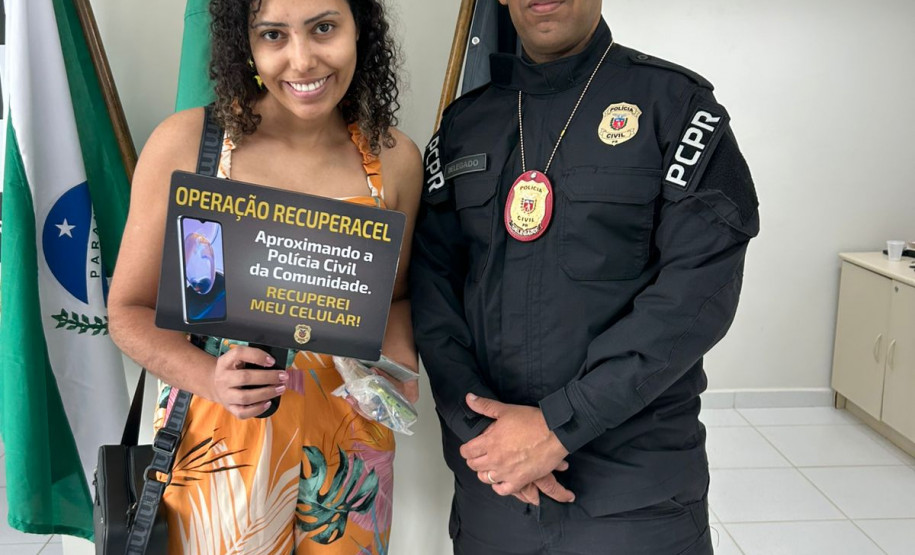 PCPR promove devolução de 600 celulares recuperados em Curitiba e Cascavel