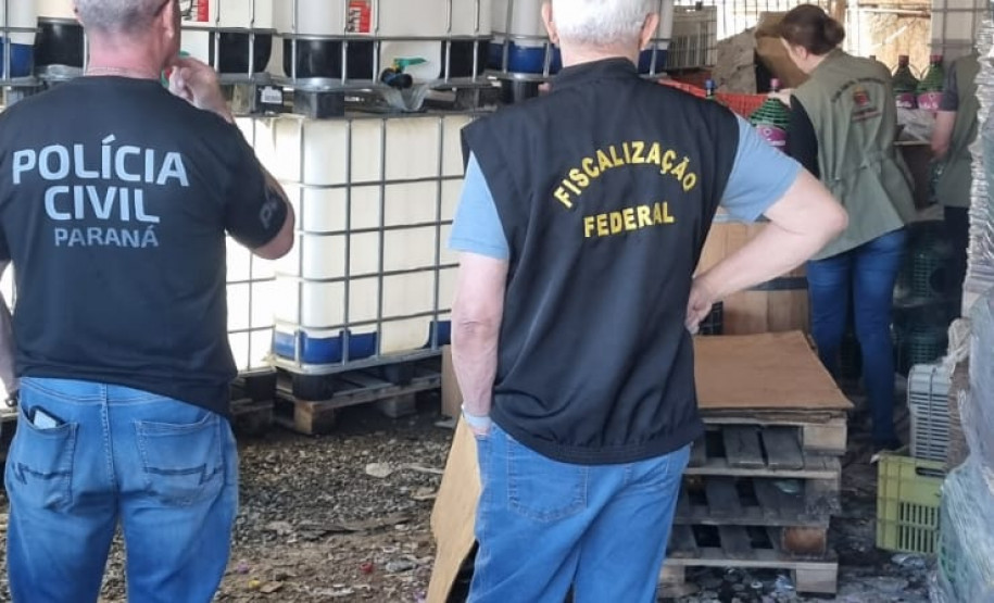 PCPR desmantela esquema de reutilização e distribuição de produtos irregulares em Curitiba