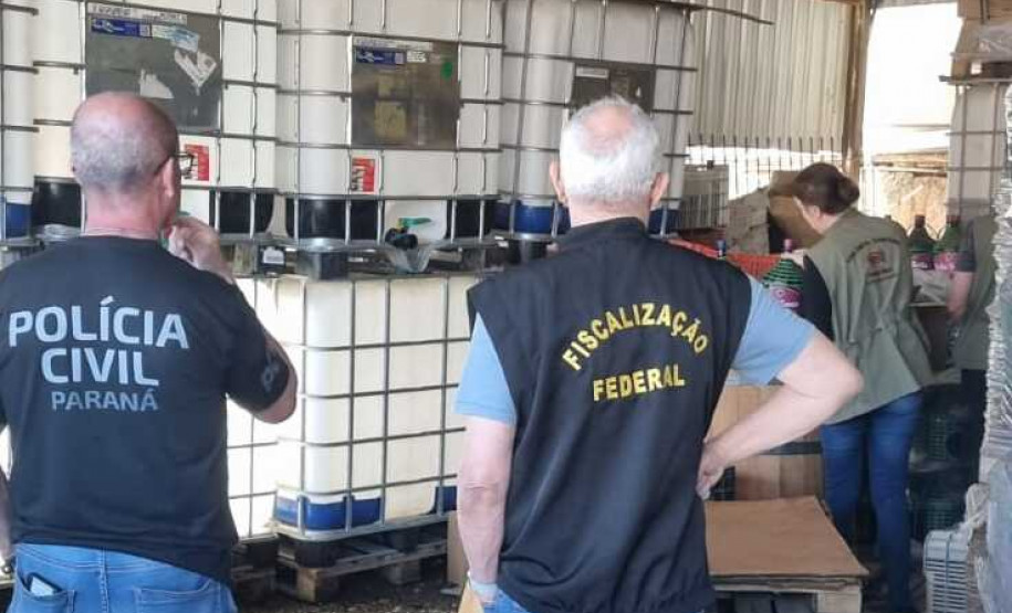 PCPR desmantela esquema de reutilização e distribuição de produtos irregulares em Curitiba