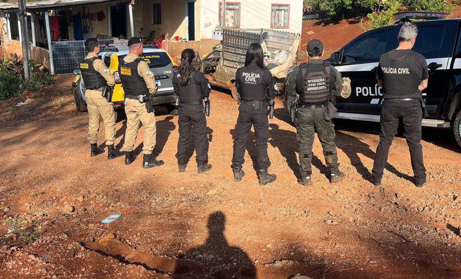 PCPR e PMPR prendem homem em flagrante por tráfico de drogas em Iretama