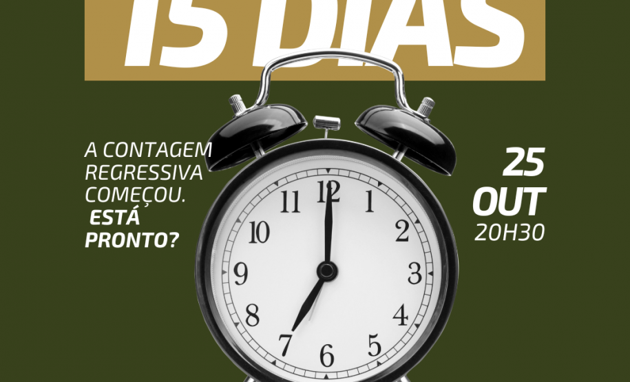 Faltam 15 dias para a 1ª Corrida Noturna do TIGRE