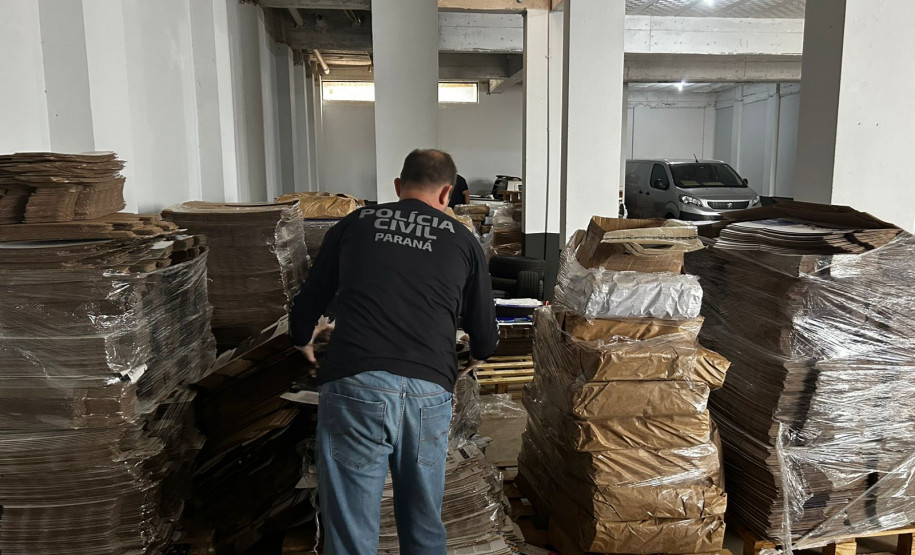 PCPR incinera 24 toneladas de produtos contrafeitos em Maringá