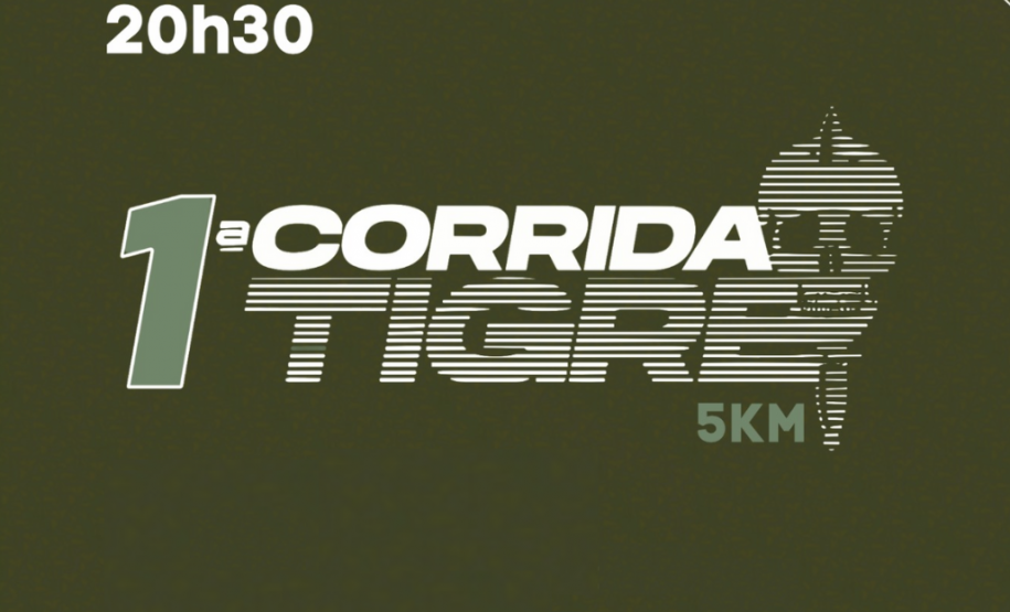 Faltam dois dias para a 1ª Corrida Tigre da PCPR: confira percurso e retirada de kits