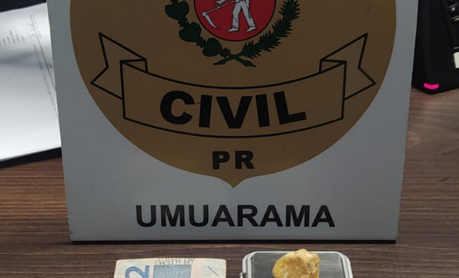 PCPR prende homem em flagrante por tráfico de drogas em Umuarama