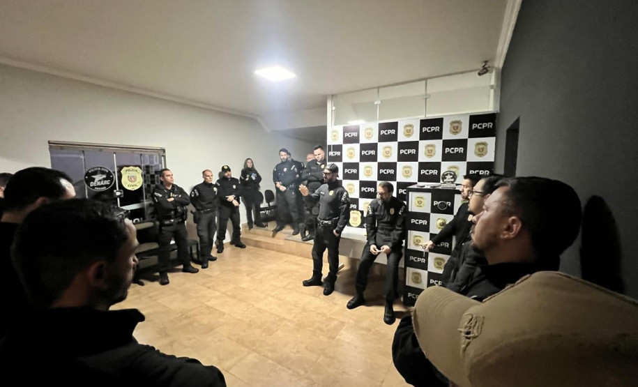 PCPR prende seis pessoas em ação contra esquema de tráfico de anabolizantes e lavagem de dinheiro em Maringá