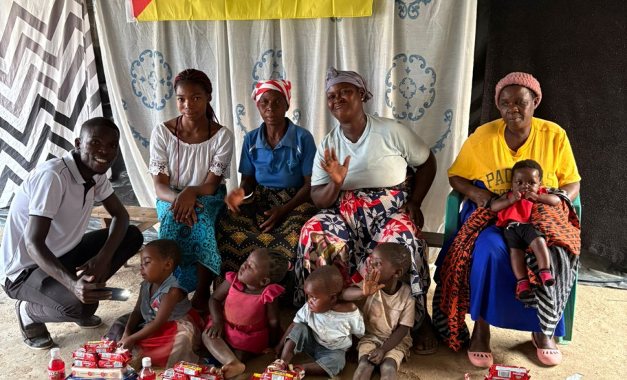 Servidor da PCPR realiza ação social em Moçambique e contribui com projeto que atende mais de 160 crianças