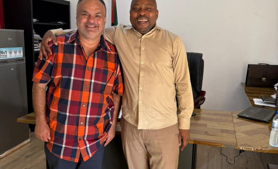 Servidor da PCPR realiza ação social em Moçambique e contribui com projeto que atende mais de 160 crianças