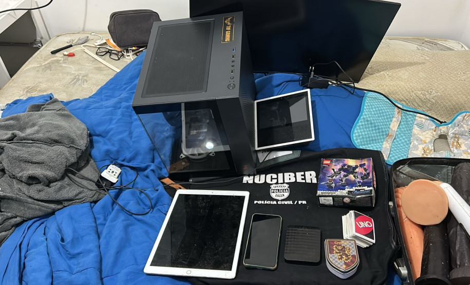 Em desdobramento de operação nacional, PCPR prende produtor de pornografia infantojuvenil em Curitiba