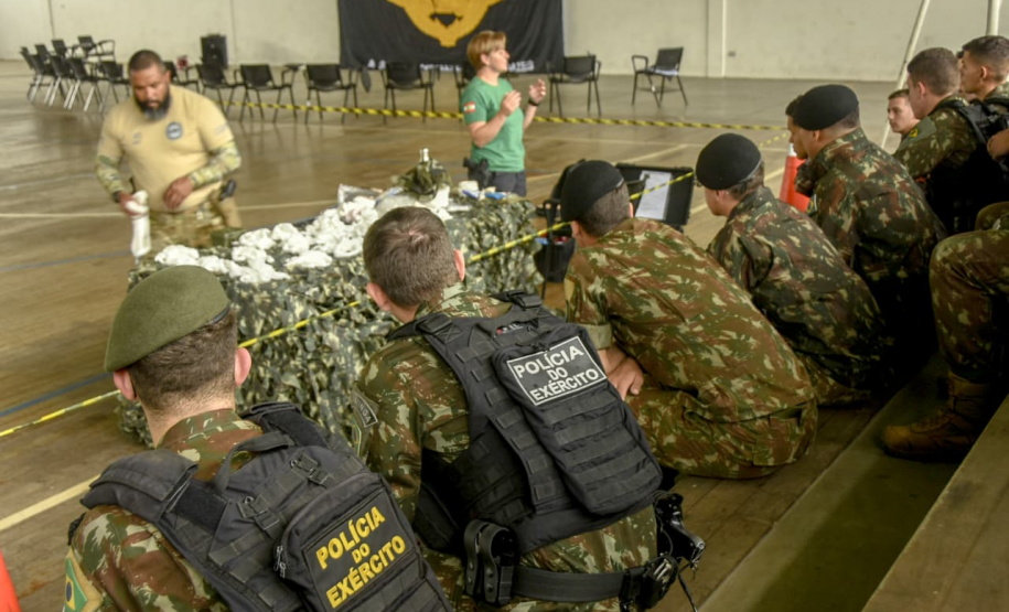 PCPR capacita membros do Exército Brasileiro em APH de Combate