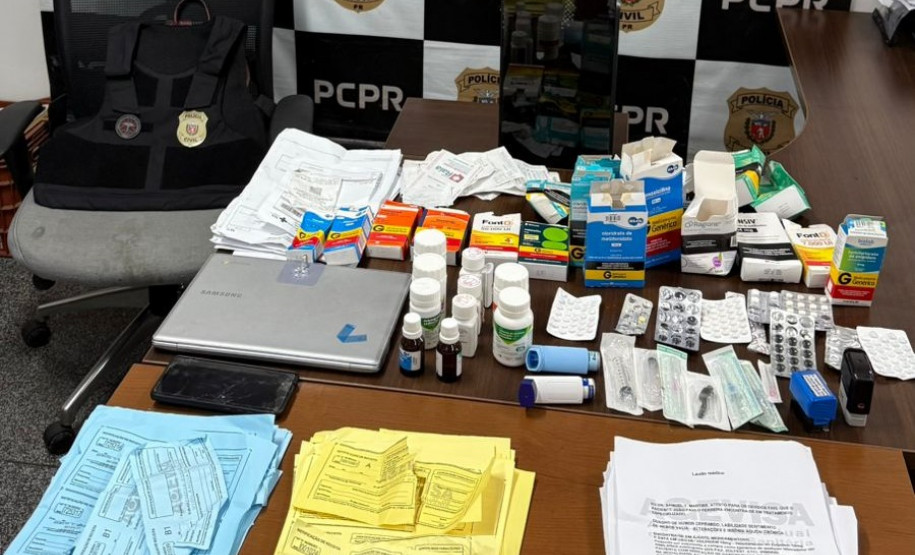 PCPR prende homem pelos crimes de falsificação de documentos e outros delitos em Campo Largo