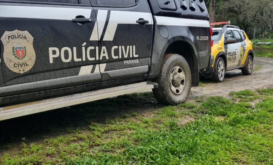 PCPR e PMPR prendem homem foragido pelo crime de homicídio qualificado em Rebouças