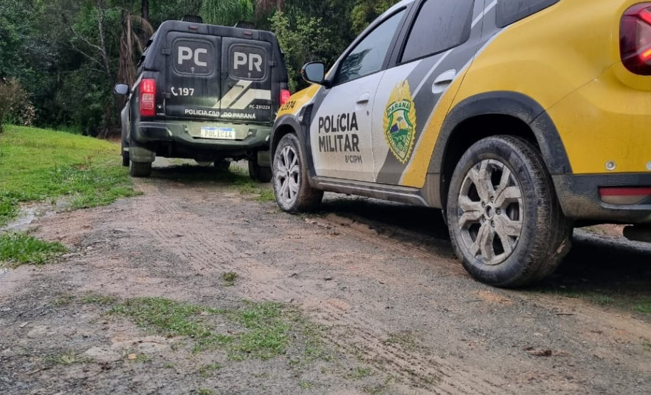 PCPR e PMPR prendem homem foragido pelo crime de homicídio qualificado em Rebouças