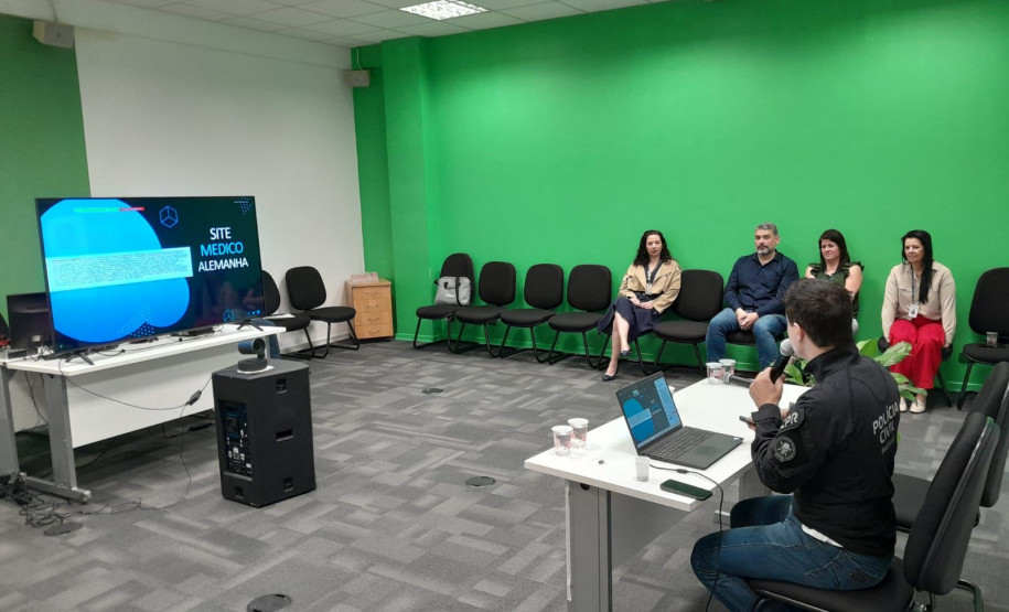 PCPR realiza palestra sobre proteção digital de dados pessoais na Sanepar de Curitiba
