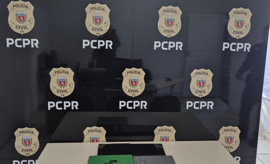 PCPR recupera tablets e notebooks desviados em crime de peculato em Arapoti