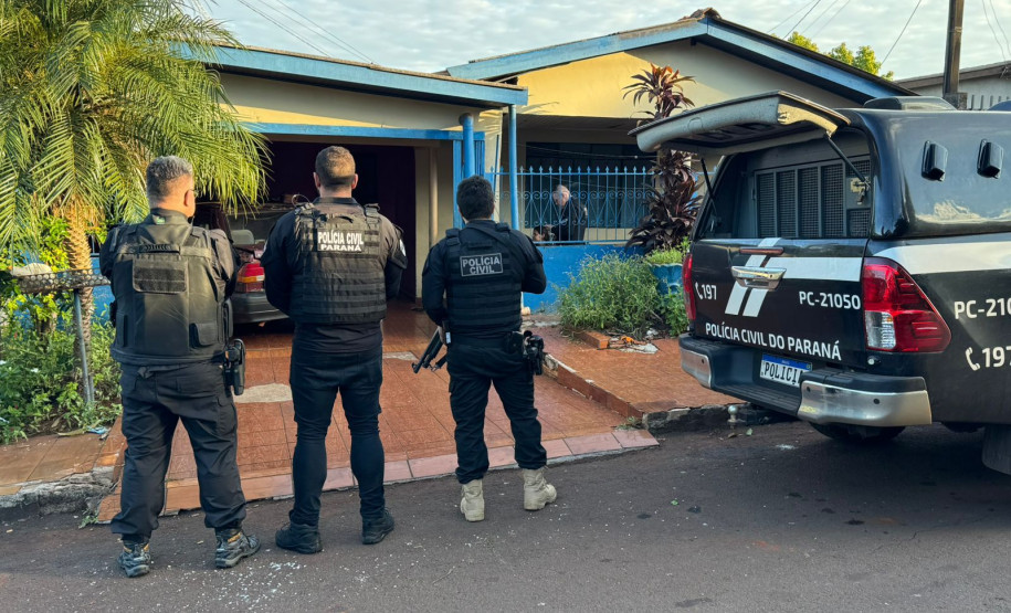 PCPR e PMPR prendem duas pessoas em operação deflagrada contra o tráfico de drogas em Palotina