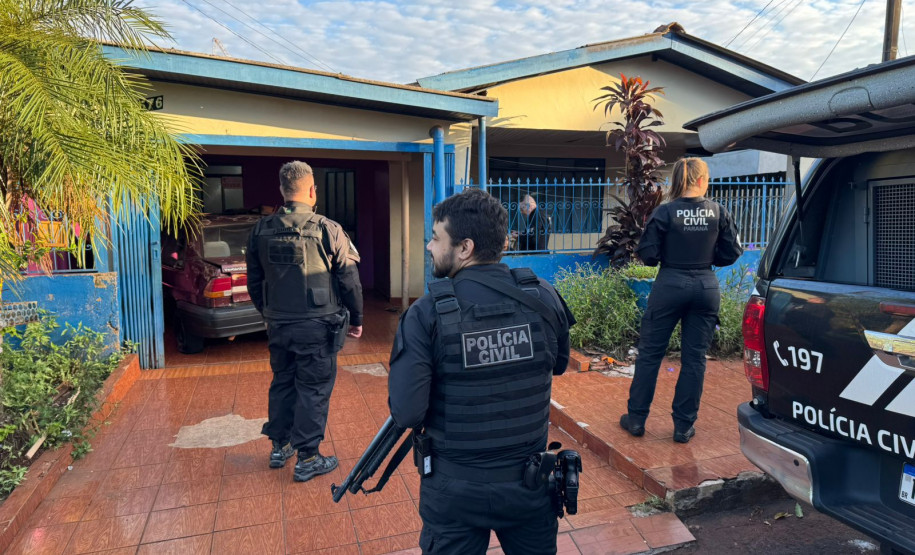 PCPR e PMPR prendem duas pessoas em operação deflagrada contra o tráfico de drogas em Palotina