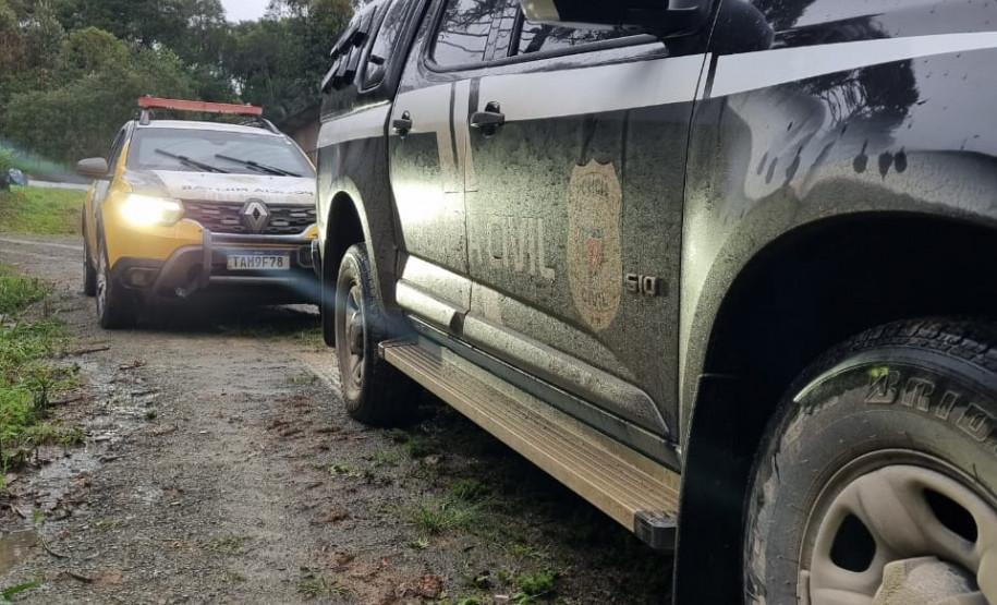 PCPR e PMPR prendem homem foragido pelo crime de homicídio qualificado em Rebouças