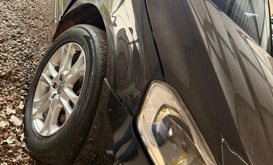 PCPR apreende veículo envolvido em acidente ocorrido na BR-277