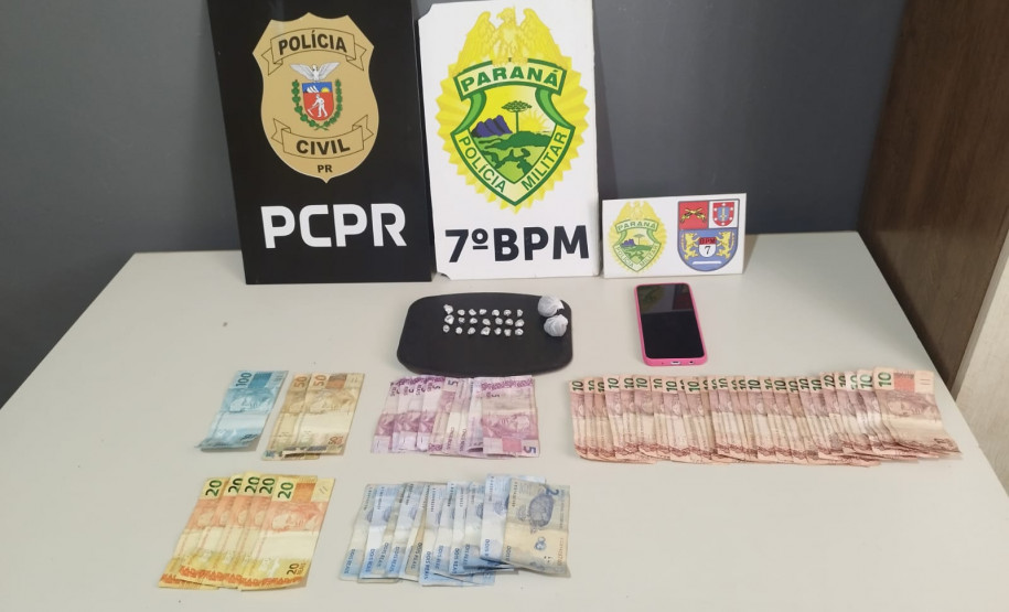 PCPR e PMPR prendem homem por tráfico de drogas em Rondon