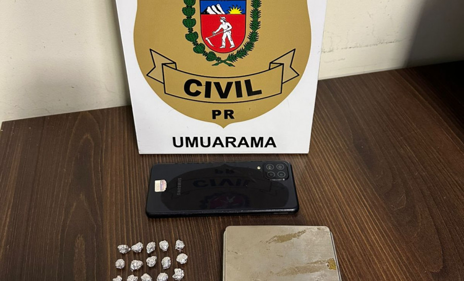 PCPR prende casal por tráfico de drogas em Maria Helena