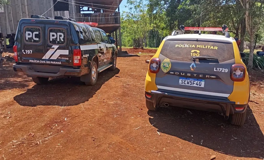 PCPR e PMPR prendem homem em flagrante por crime ambiental em Quedas do Iguaçu