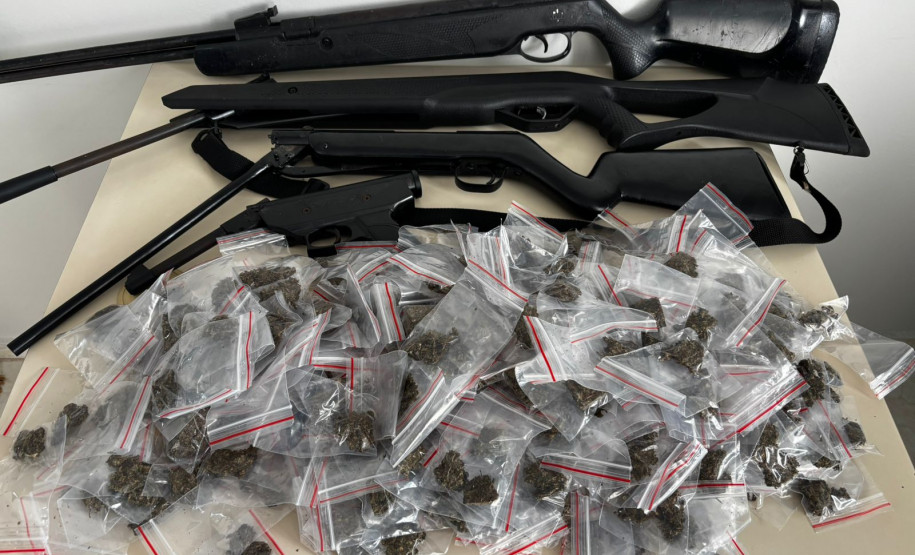 PCPR e PMPR prendem sete pessoas em operação contra o tráfico de drogas em Palmeira