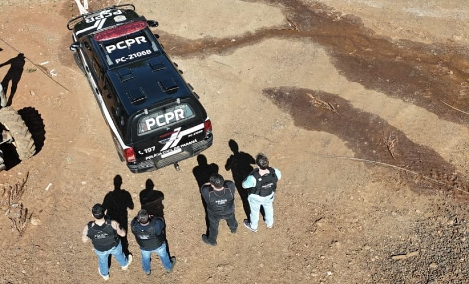 PCPR prende homem investigado por homicídio ocorrido em Pato Branco