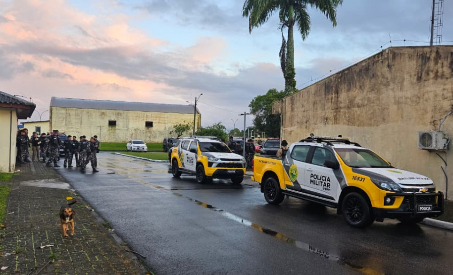 PCPR e PMPR prendem nove pessoas durante operação no Litoral do Paraná