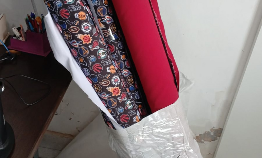 PCPR apreende materiais que seriam utilizados na falsificação de bonés em Apucarana