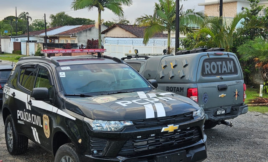 PCPR e PMPR prendem nove pessoas durante operação no Litoral do Paraná