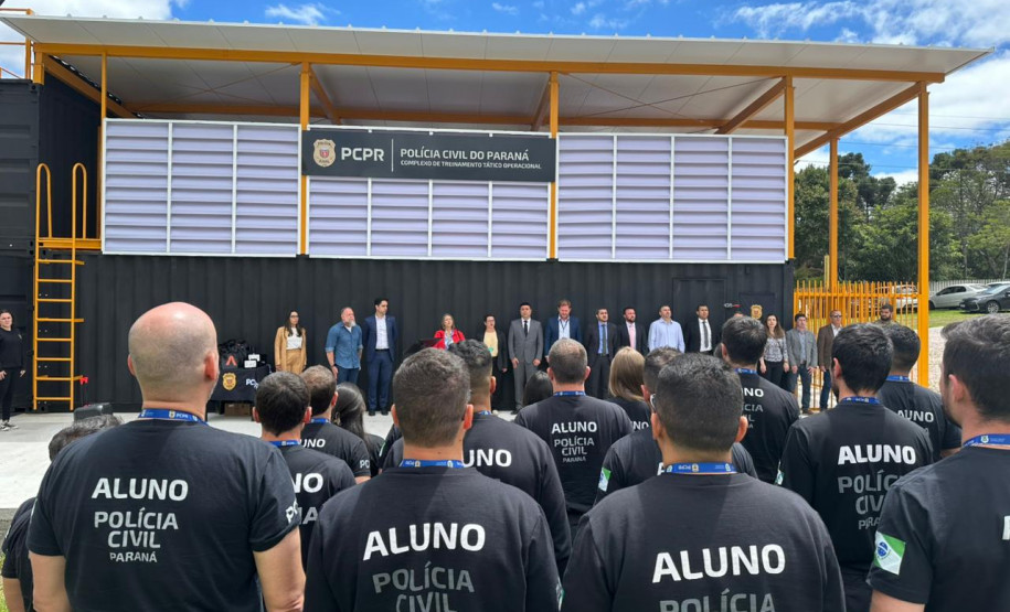Com estrutura inédita e moderna, PCPR inaugura Complexo de Treinamento Tático Operacional
